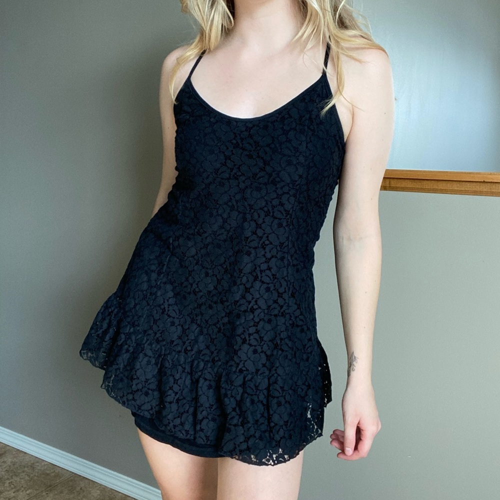 Black Lace Dress from Talula